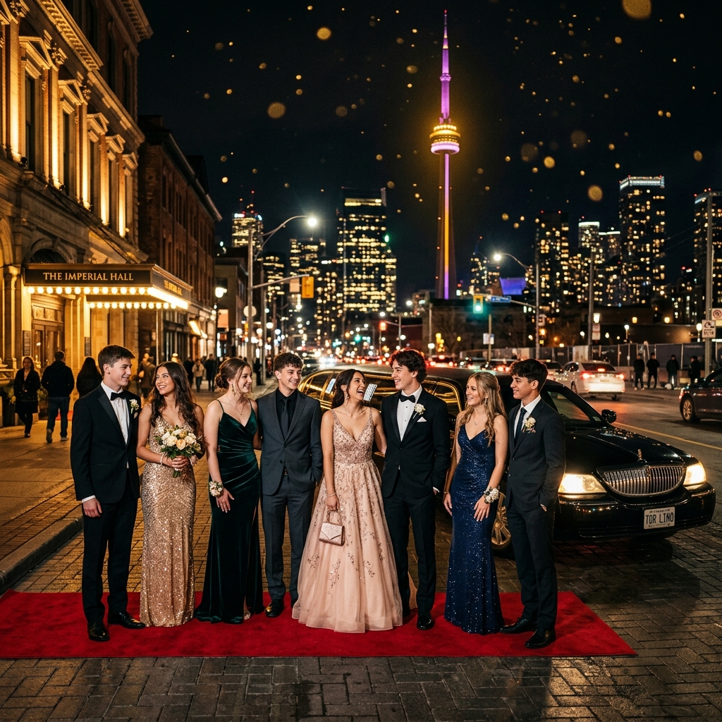 Luxury prom limo experience in Toronto - Vista Limo